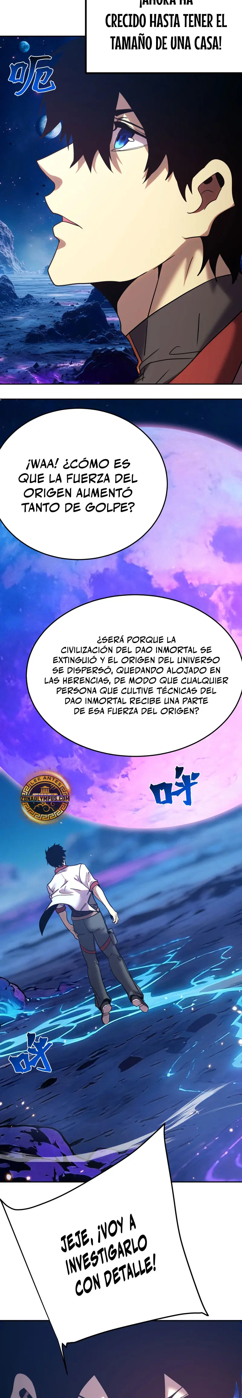 Iniciando sesión en 10,000 años en el futuro capítulo 276, página 17
