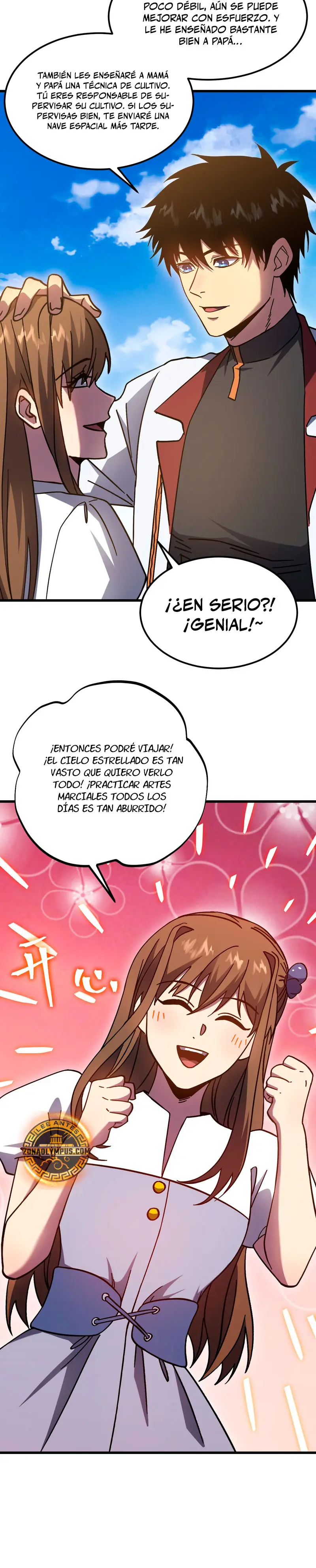 Iniciando sesión en 10,000 años en el futuro capítulo 277, página 28