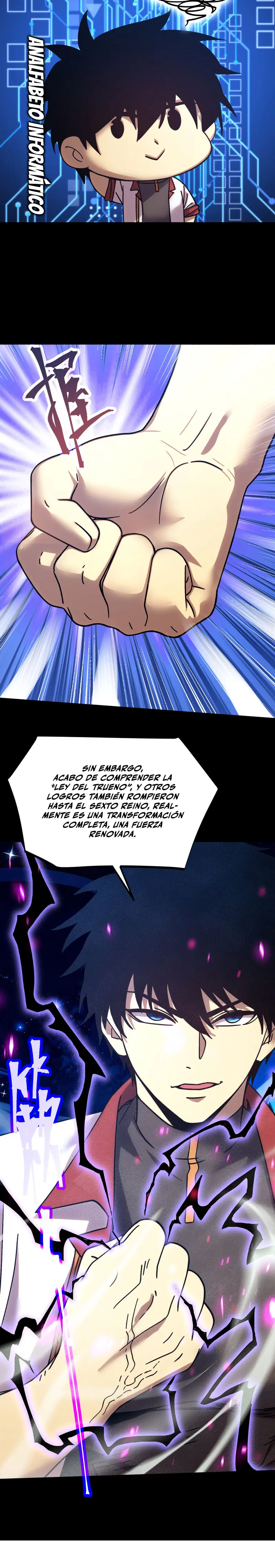 Iniciando sesión en 10,000 años en el futuro capítulo 280, página 7