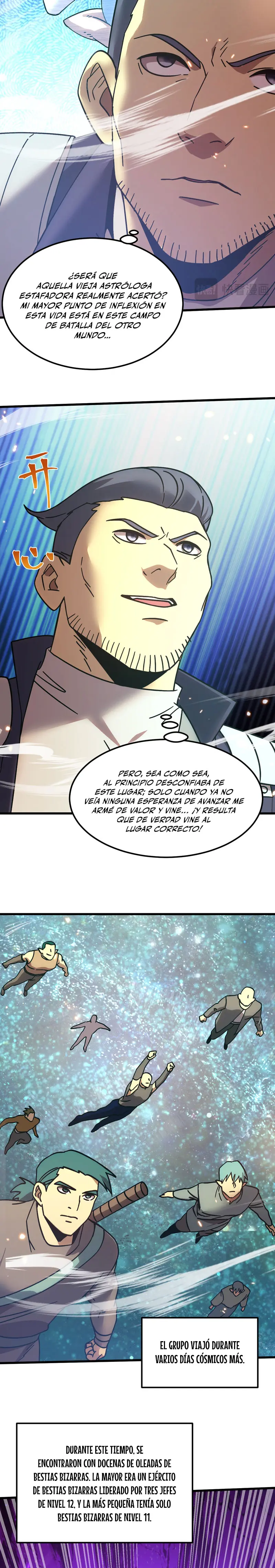 Iniciando sesión en 10,000 años en el futuro capítulo 283, página 10