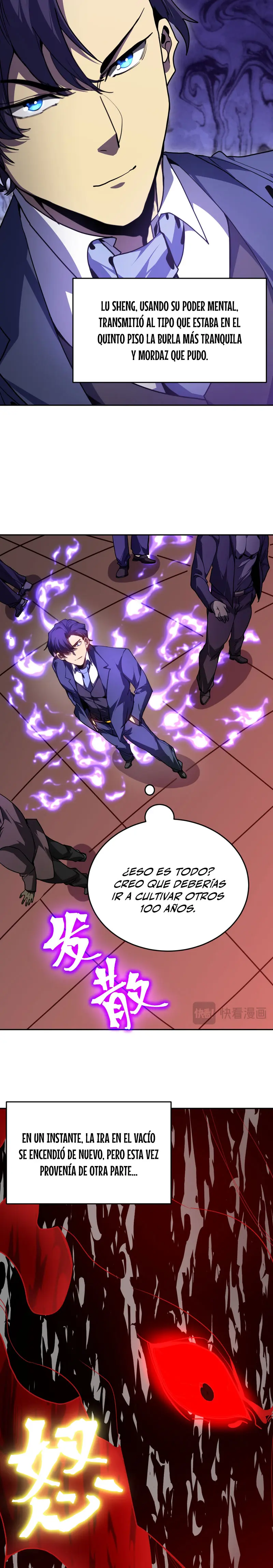 Iniciando sesión en 10,000 años en el futuro capítulo 287, página 10