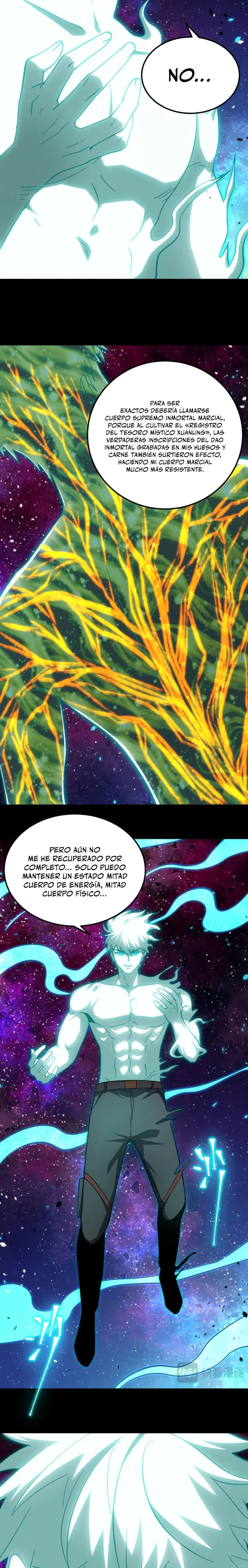 Iniciando sesión en 10,000 años en el futuro capítulo 299, página 17