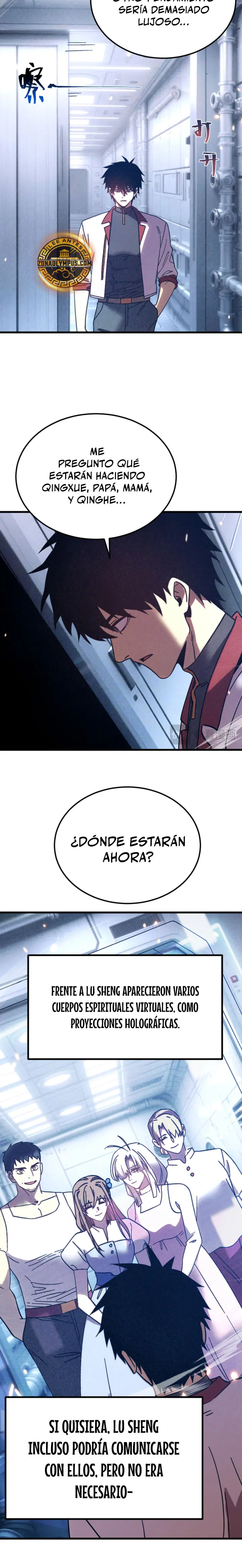 Iniciando sesión en 10,000 años en el futuro capítulo 307, página 9