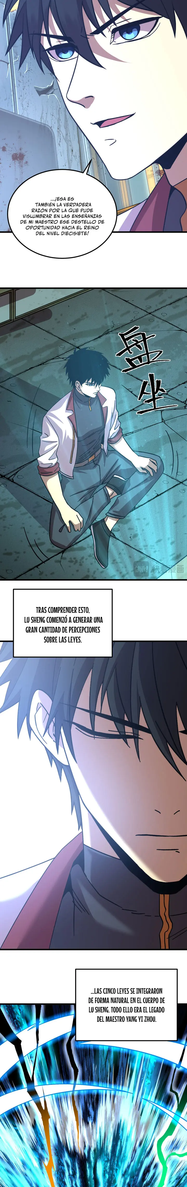 Iniciando sesión en 10,000 años en el futuro capítulo 317, página 6