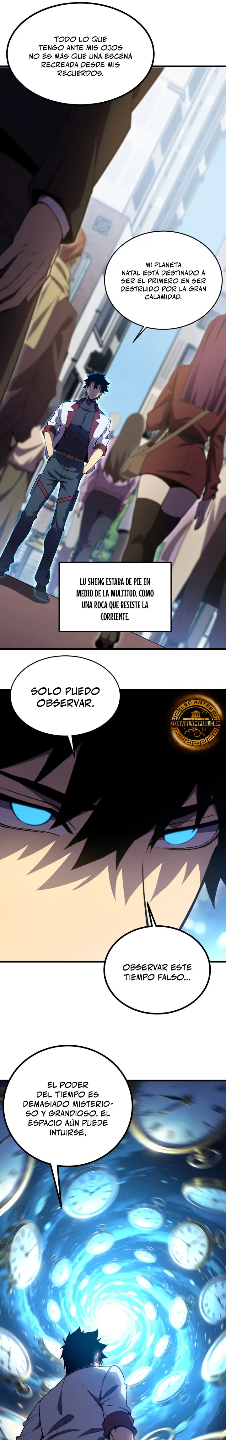 Iniciando sesión en 10,000 años en el futuro capítulo 317, página 21