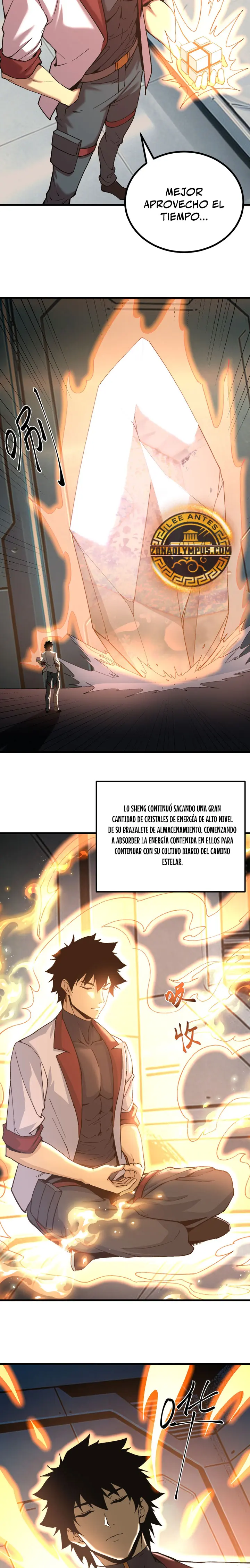 Iniciando sesión en 10,000 años en el futuro capítulo 318, página 17
