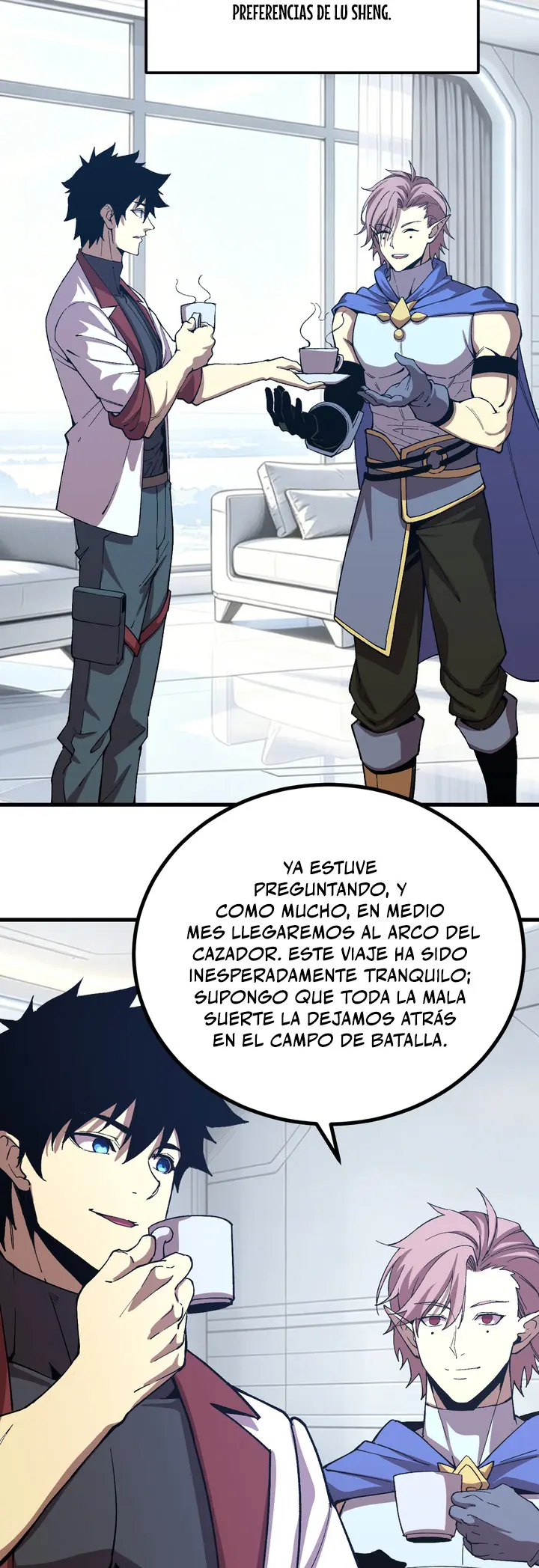 Iniciando sesión en 10,000 años en el futuro capítulo 318, página 21
