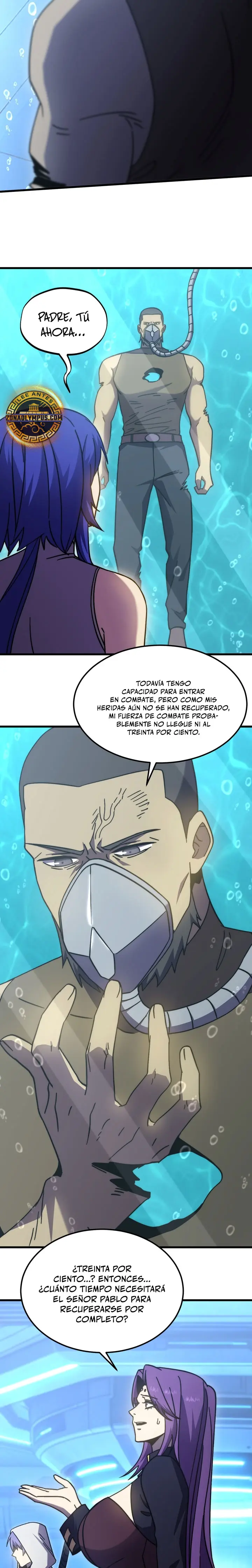 Iniciando sesión en 10,000 años en el futuro capítulo 322, página 17