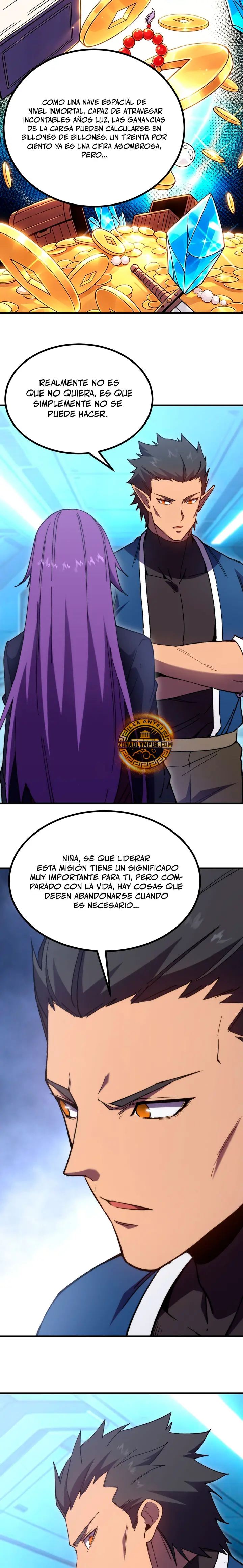 Iniciando sesión en 10,000 años en el futuro capítulo 325, página 6