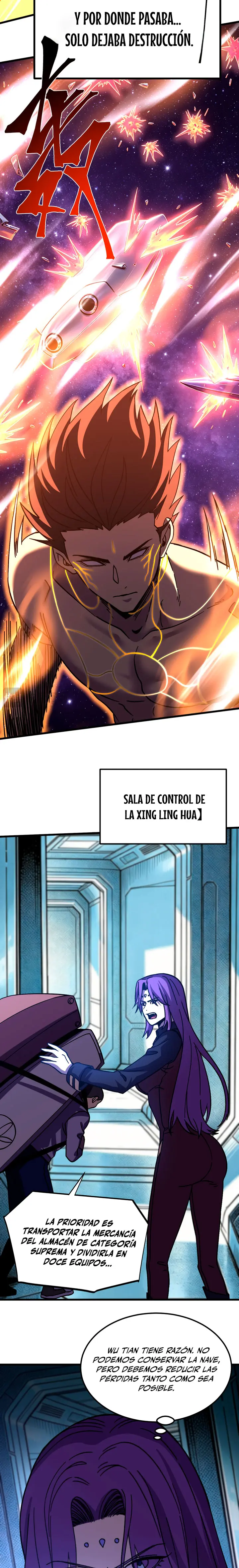 Iniciando sesión en 10,000 años en el futuro capítulo 325, página 18
