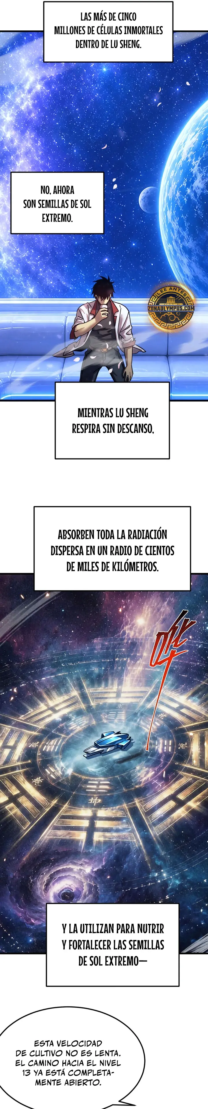 Iniciando sesión en 10,000 años en el futuro capítulo 329, página 14