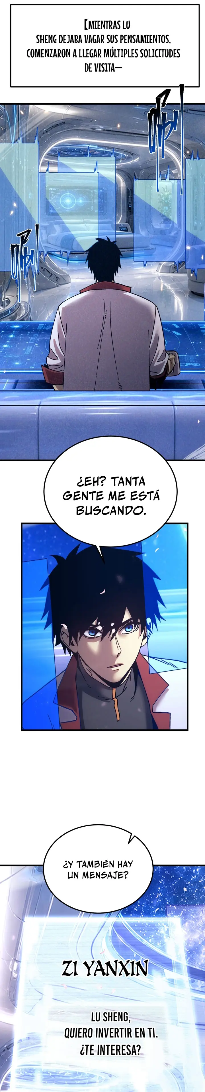 Iniciando sesión en 10,000 años en el futuro capítulo 329, página 18