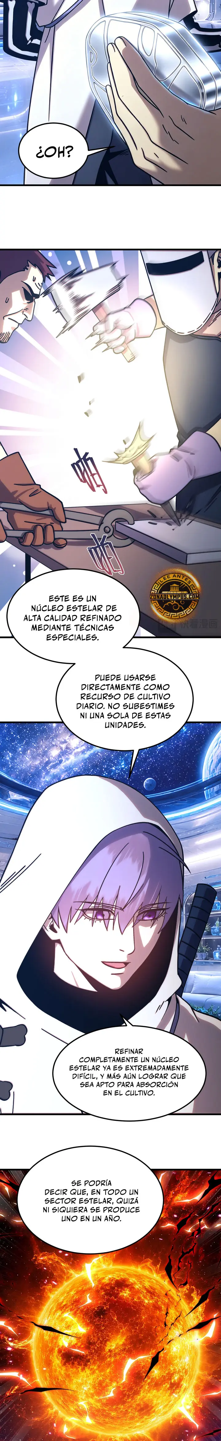 Iniciando sesión en 10,000 años en el futuro capítulo 330, página 10
