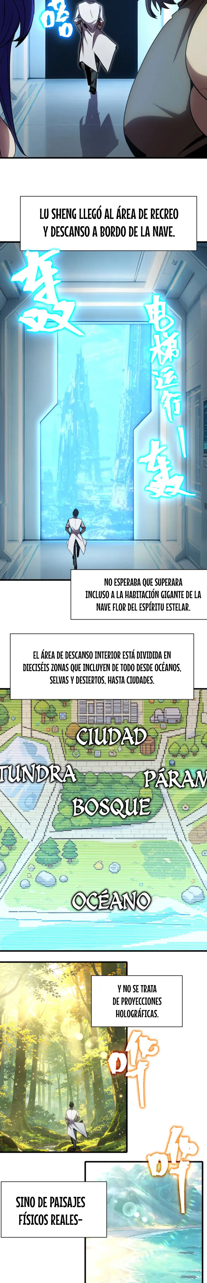 Iniciando sesión en 10,000 años en el futuro capítulo 334, página 5
