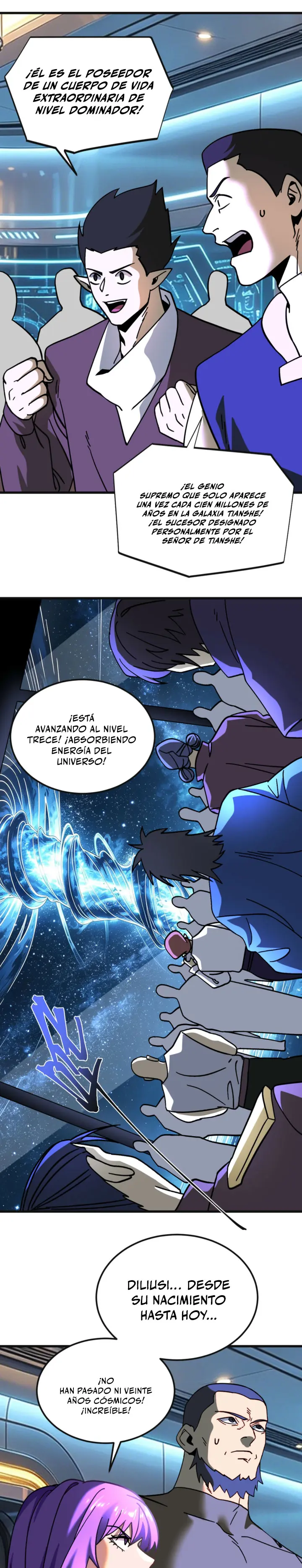 Iniciando sesión en 10,000 años en el futuro capítulo 335, página 14