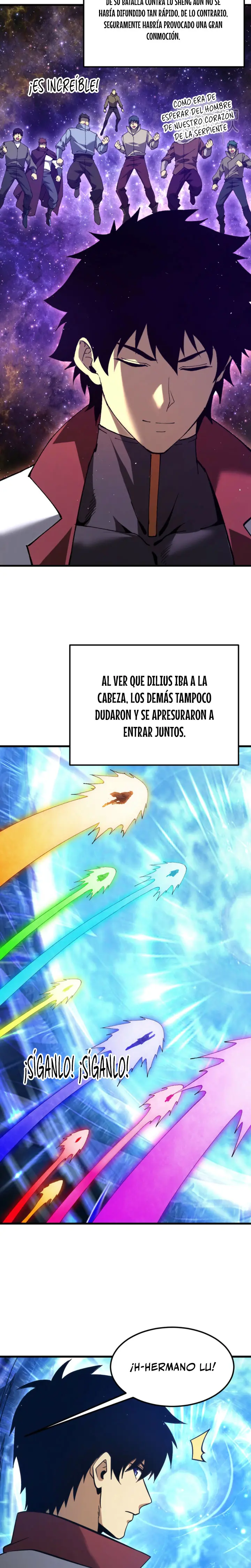Iniciando sesión en 10,000 años en el futuro capítulo 343, página 9