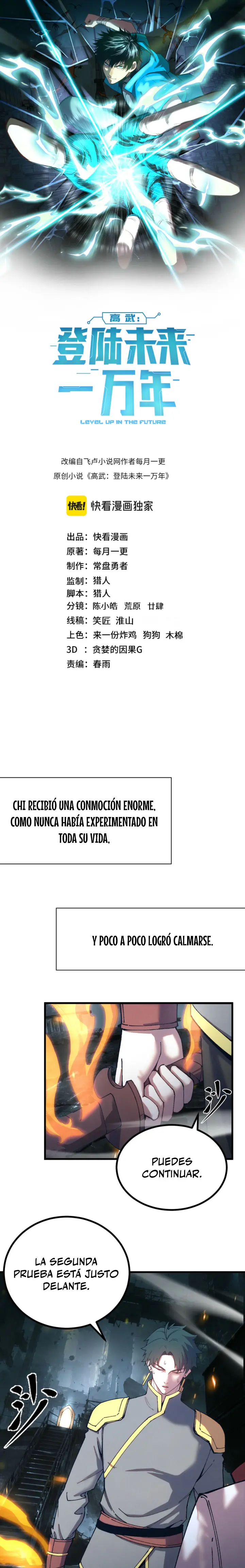 Iniciando sesión en 10,000 años en el futuro capítulo 344, página 2