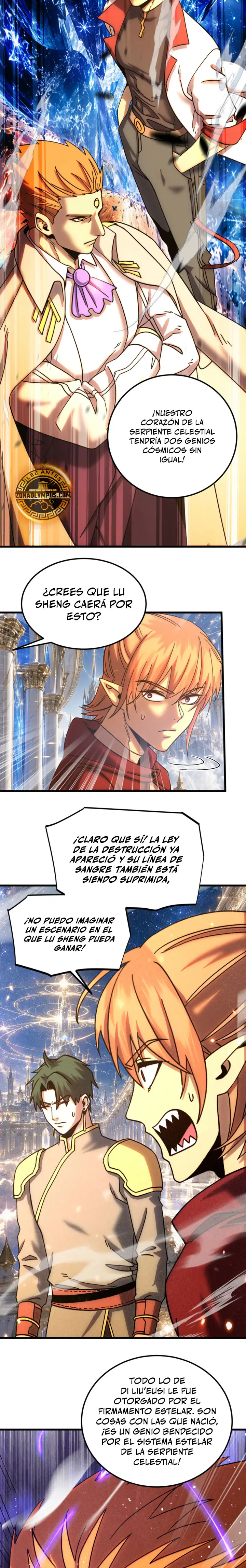 Iniciando sesión en 10,000 años en el futuro capítulo 349, página 16