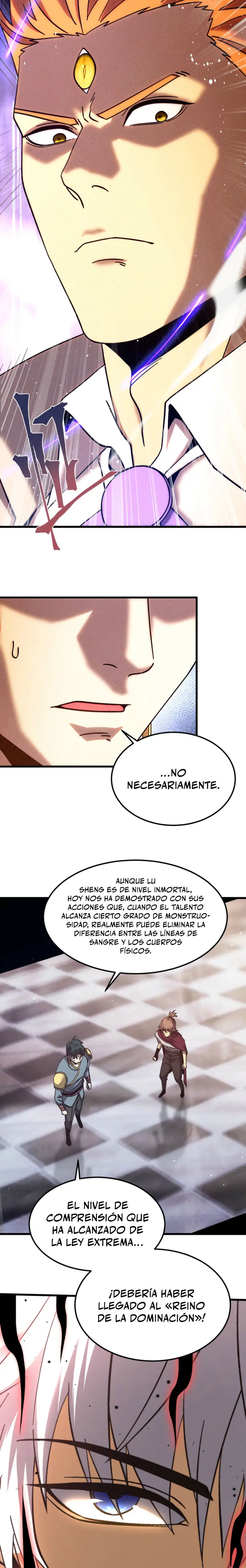 Iniciando sesión en 10,000 años en el futuro capítulo 349, página 17