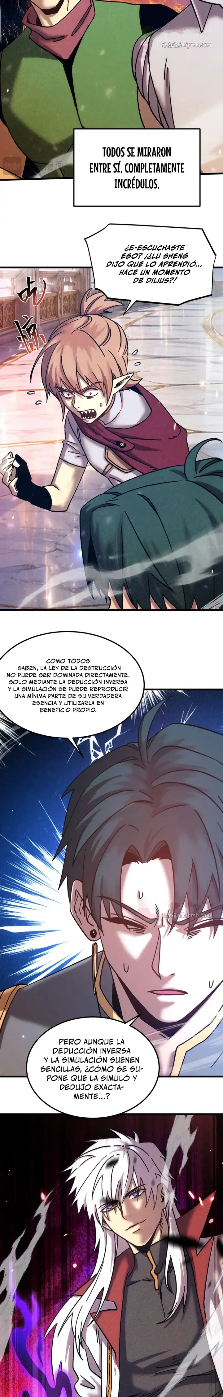 Iniciando sesión en 10,000 años en el futuro capítulo 350, página 18