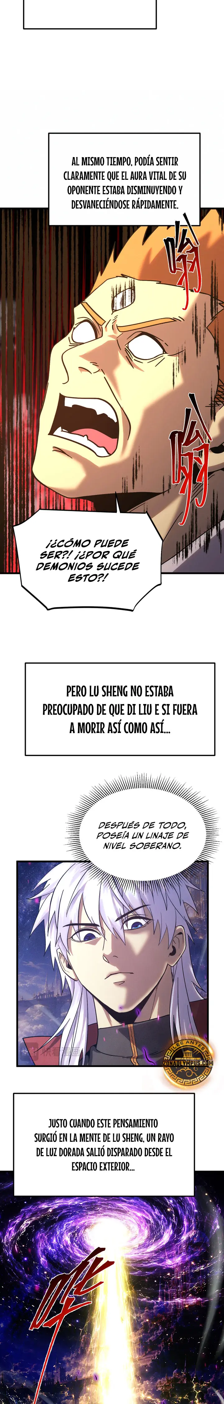 Iniciando sesión en 10,000 años en el futuro capítulo 351, página 12