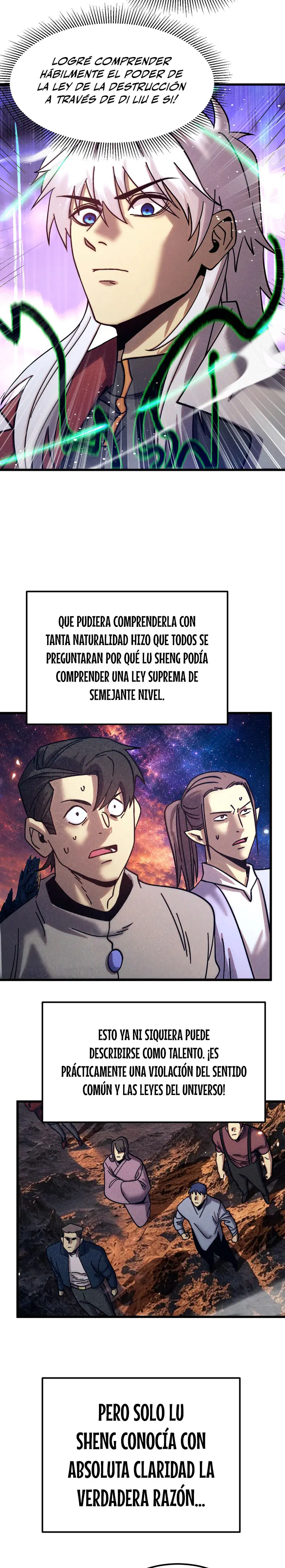 Iniciando sesión en 10,000 años en el futuro capítulo 351, página 18
