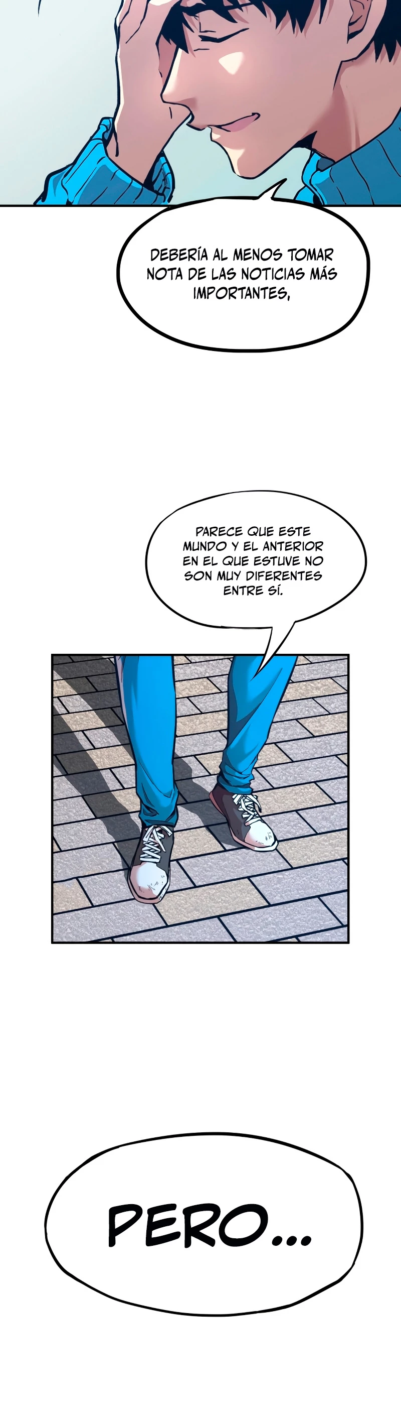 Iniciando sesión en 10,000 años en el futuro capítulo 1, página 20