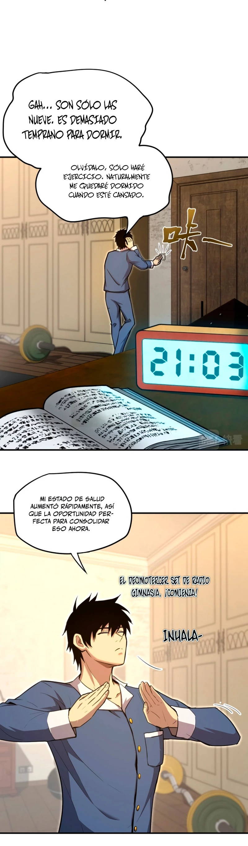 Iniciando sesión en 10,000 años en el futuro capítulo 2, página 48