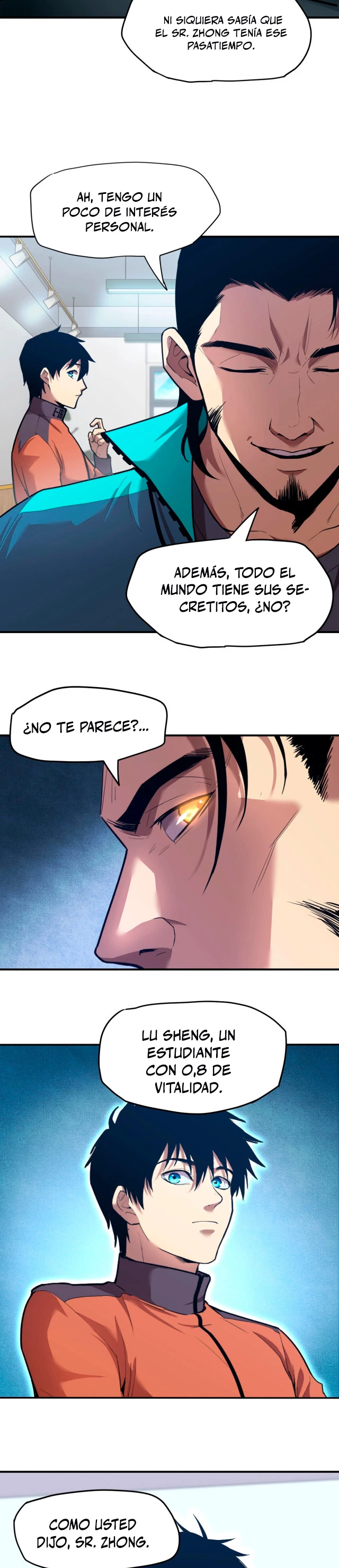 Iniciando sesión en 10,000 años en el futuro capítulo 4, página 9