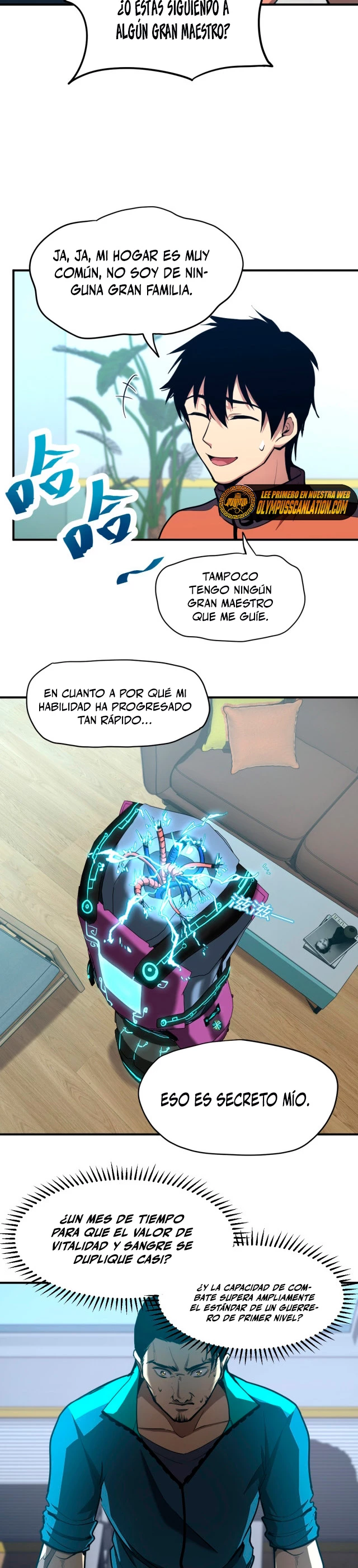 Iniciando sesión en 10,000 años en el futuro capítulo 4, página 19