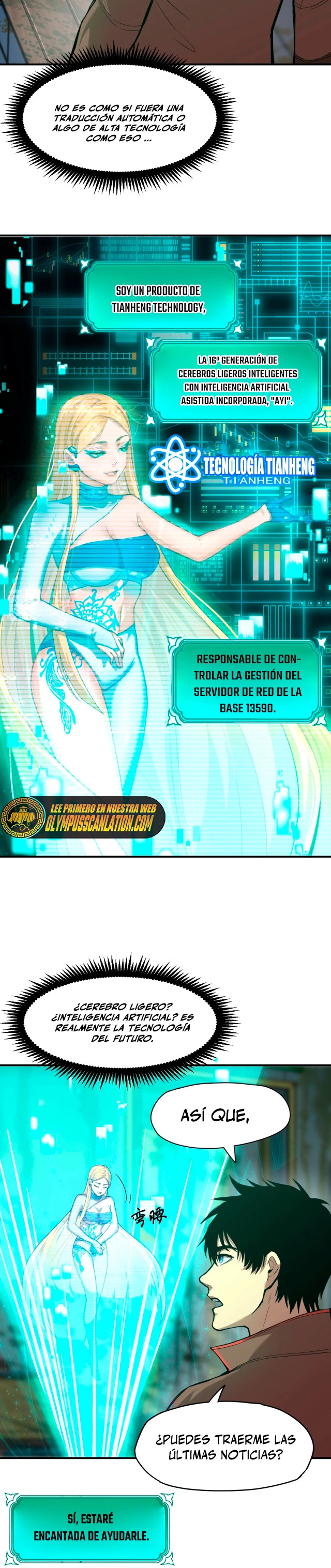 Iniciando sesión en 10,000 años en el futuro capítulo 6, página 3