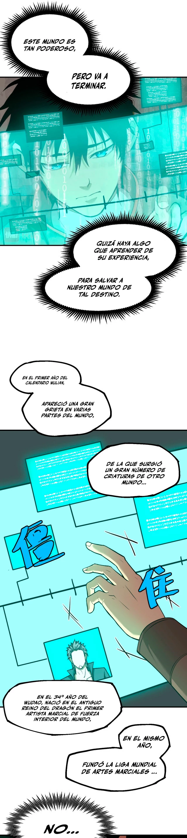 Iniciando sesión en 10,000 años en el futuro capítulo 6, página 12