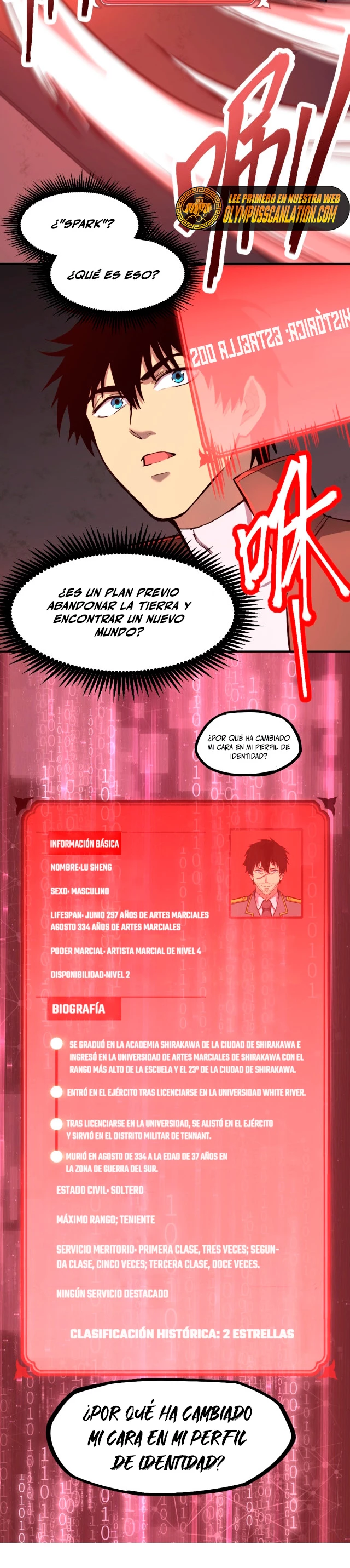 Iniciando sesión en 10,000 años en el futuro capítulo 6, página 21