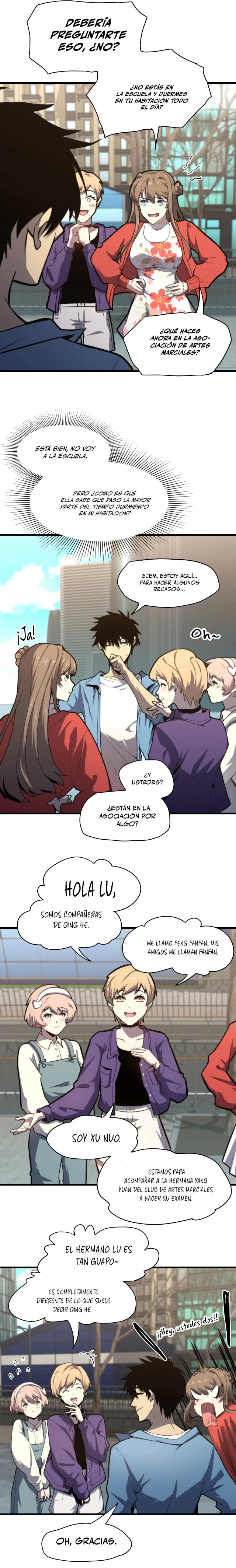 Iniciando sesión en 10,000 años en el futuro capítulo 12, página 9