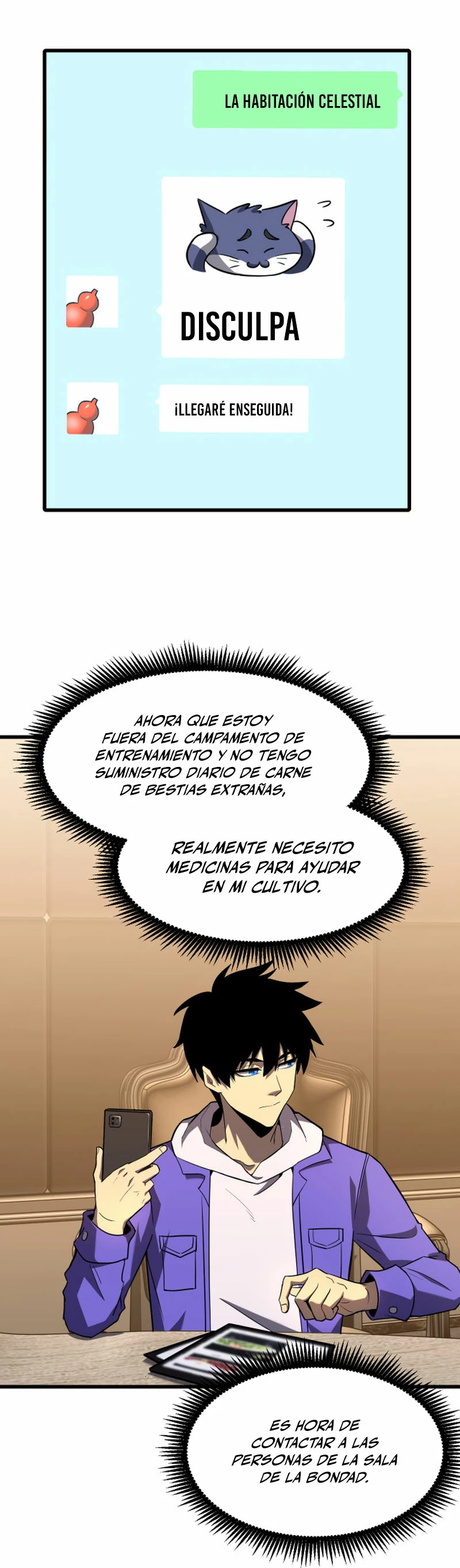 Iniciando sesión en 10,000 años en el futuro capítulo 31, página 25