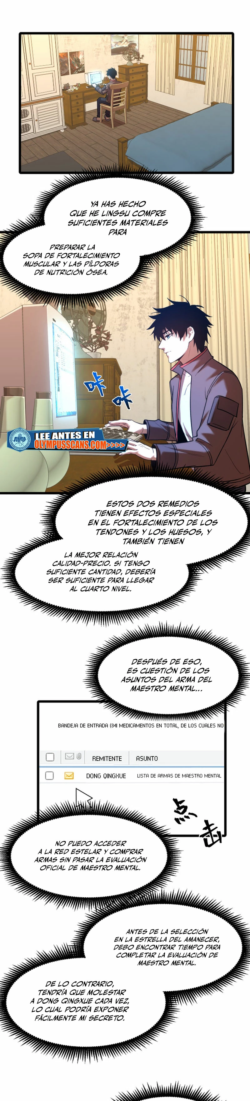 Iniciando sesión en 10,000 años en el futuro capítulo 34, página 3