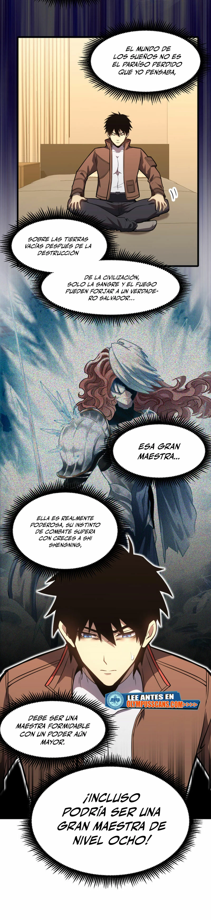 Iniciando sesión en 10,000 años en el futuro capítulo 37, página 5