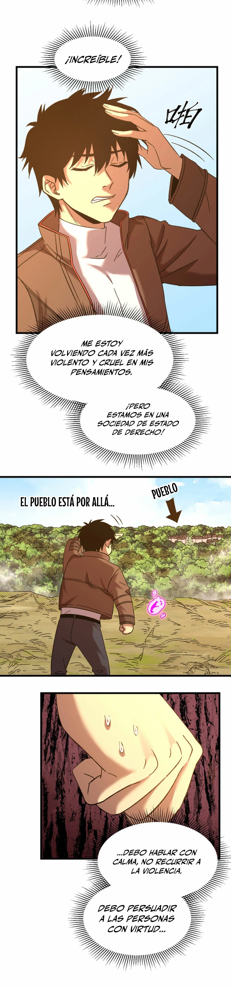 Iniciando sesión en 10,000 años en el futuro capítulo 38, página 22