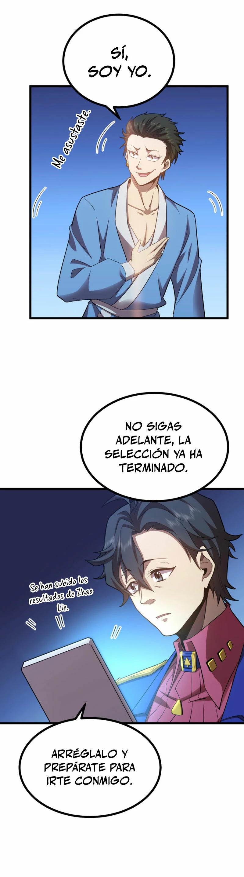 Iniciando sesión en 10,000 años en el futuro capítulo 49, página 7