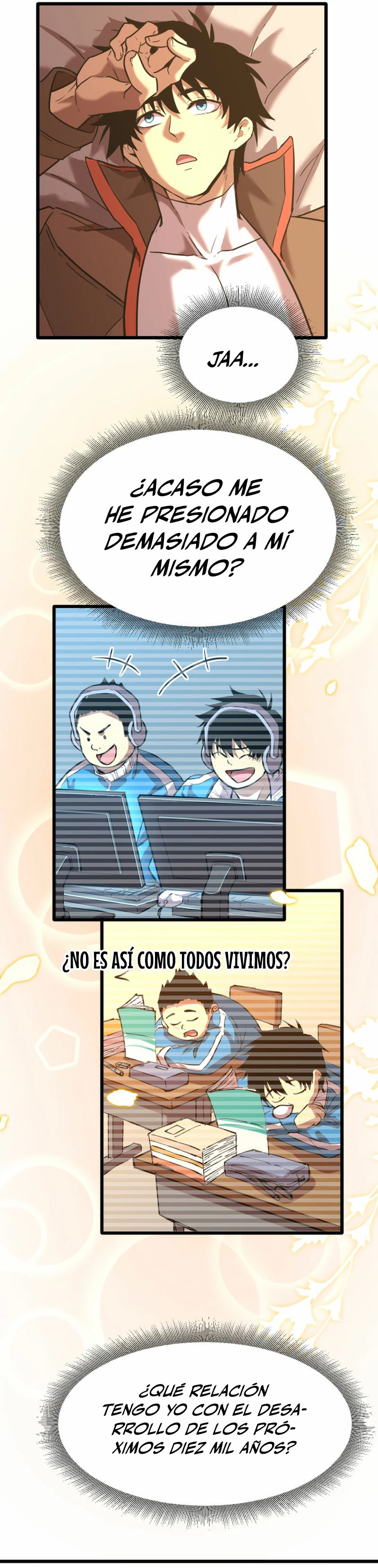 Iniciando sesión en 10,000 años en el futuro capítulo 49, página 17
