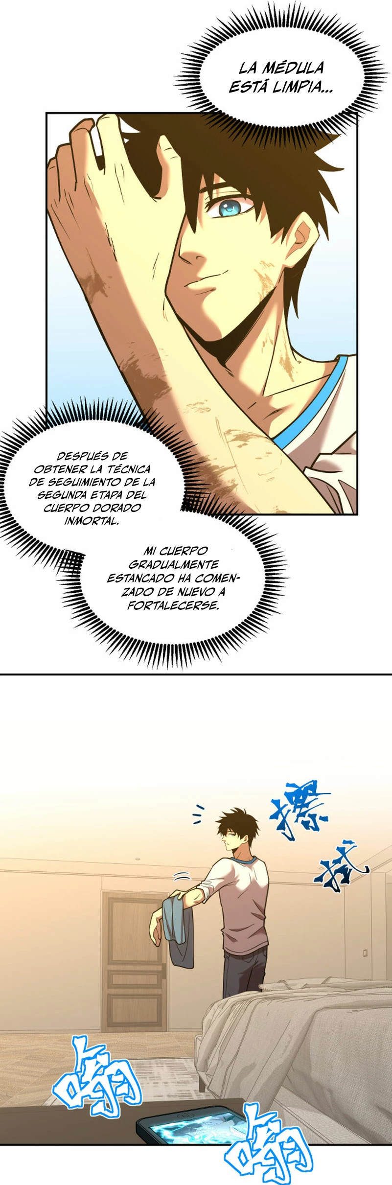 Iniciando sesión en 10,000 años en el futuro capítulo 65, página 9