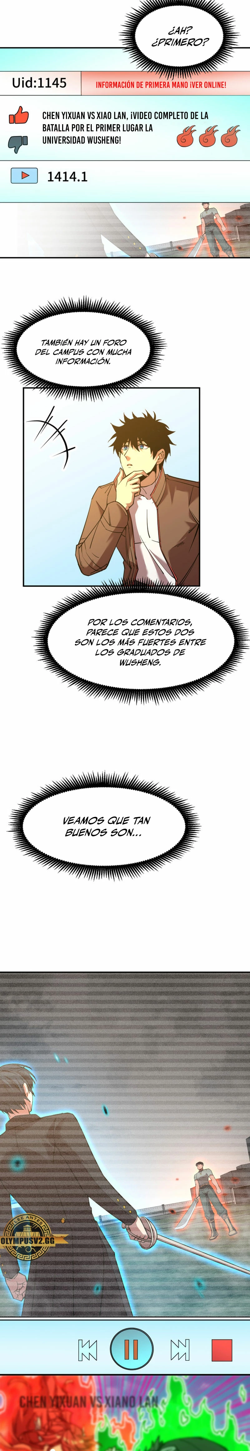 Iniciando sesión en 10,000 años en el futuro capítulo 68, página 17