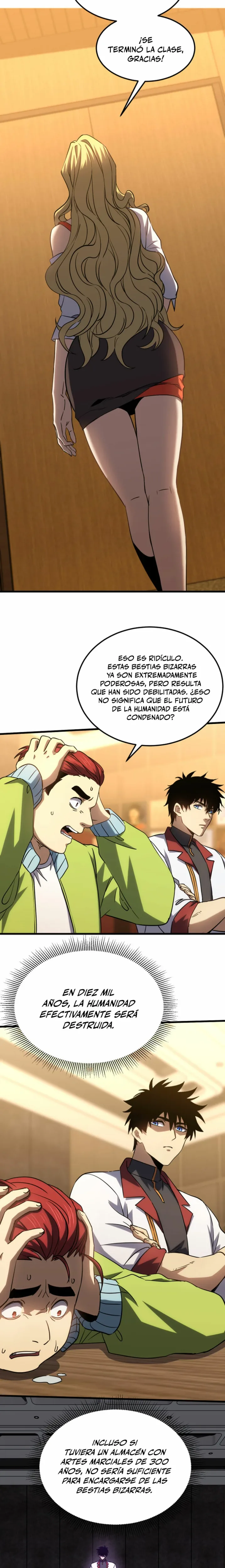Iniciando sesión en 10,000 años en el futuro capítulo 74, página 14