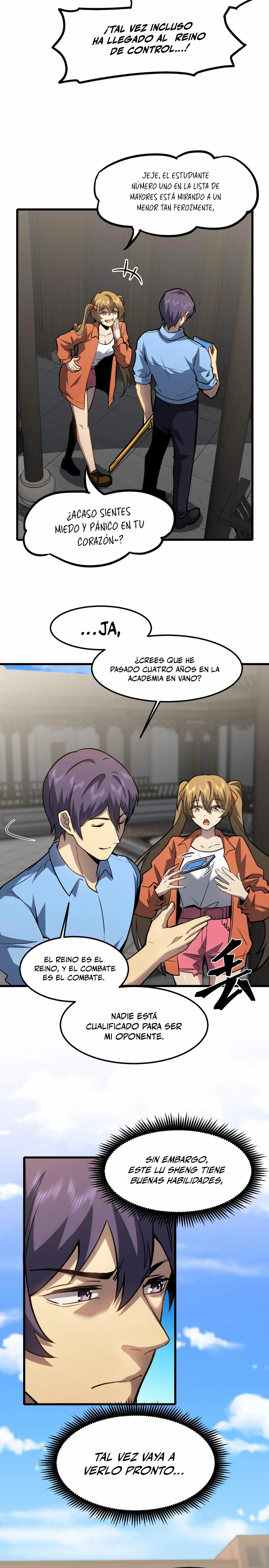 Iniciando sesión en 10,000 años en el futuro capítulo 76, página 7