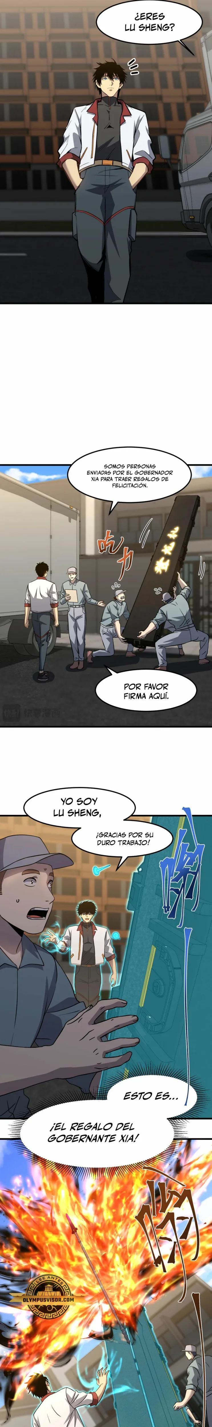 Iniciando sesión en 10,000 años en el futuro capítulo 76, página 8
