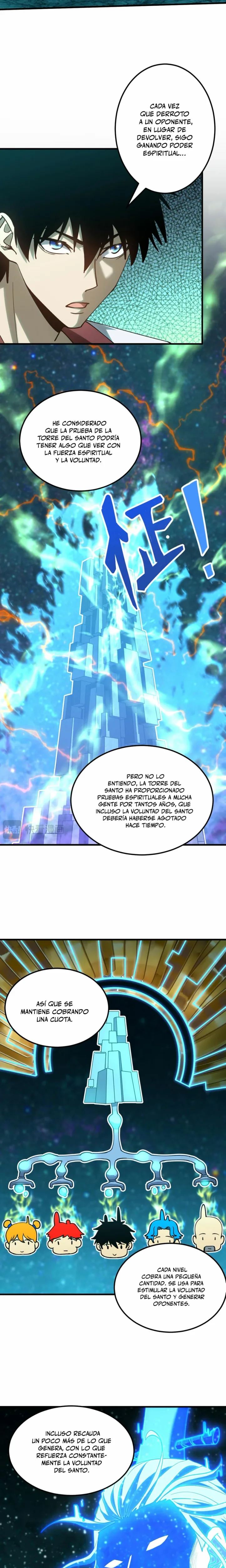 Iniciando sesión en 10,000 años en el futuro capítulo 83, página 9