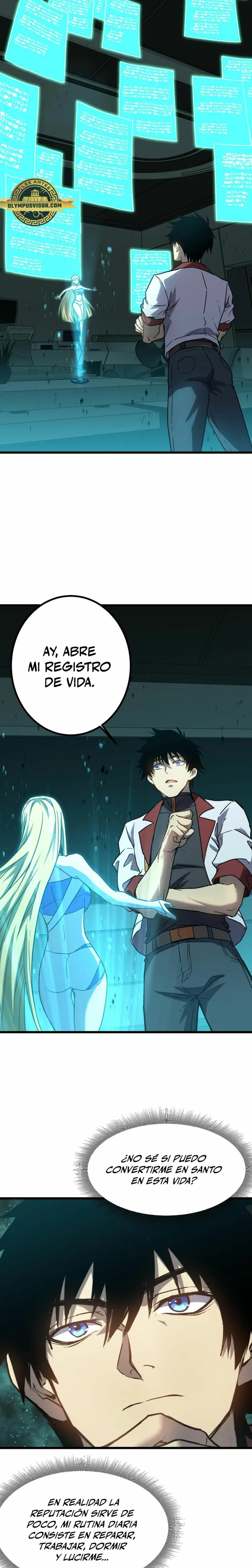 Iniciando sesión en 10,000 años en el futuro capítulo 89, página 10