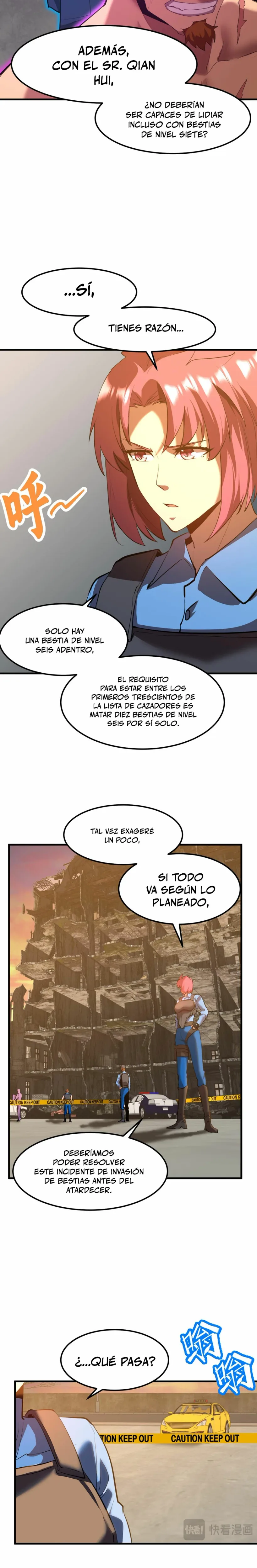 Iniciando sesión en 10,000 años en el futuro capítulo 95, página 4
