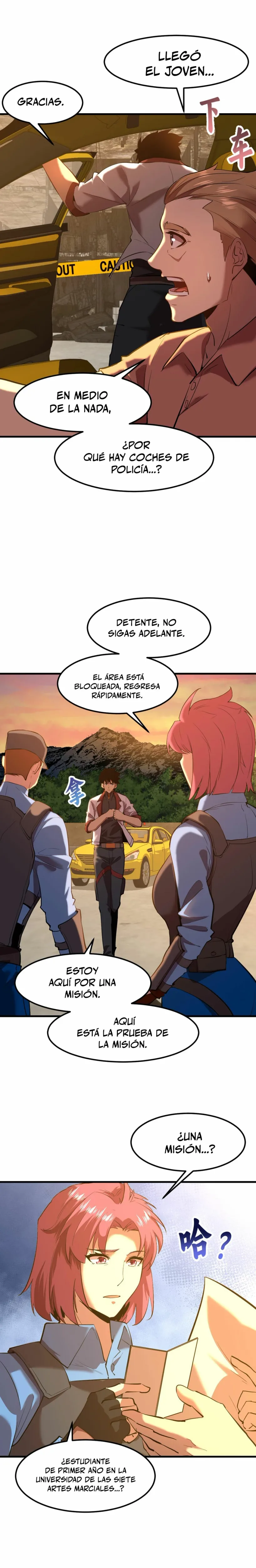 Iniciando sesión en 10,000 años en el futuro capítulo 95, página 5