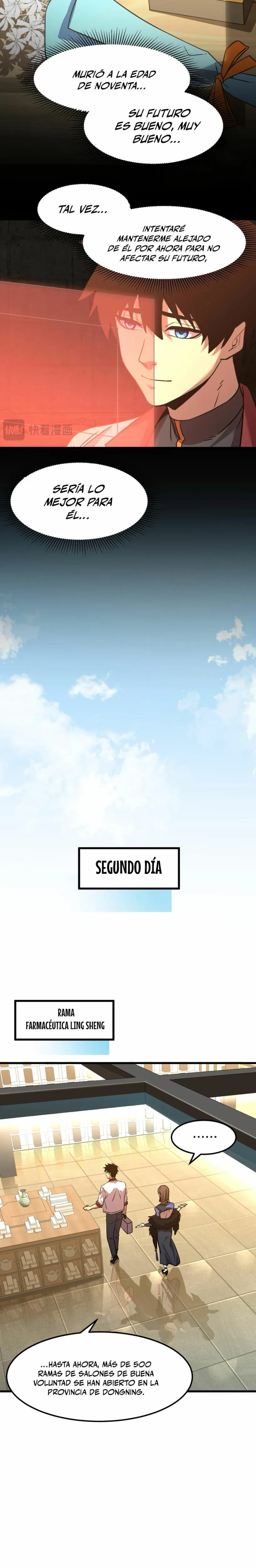 Iniciando sesión en 10,000 años en el futuro capítulo 98, página 11
